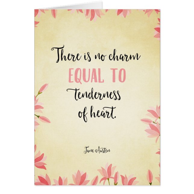 Tenderness of heart (Front)