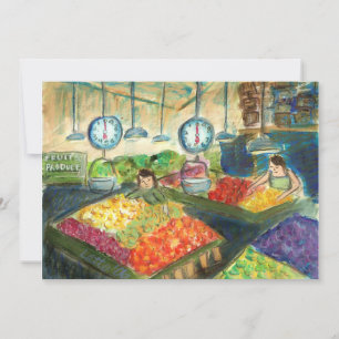 Tending the Produce Invites (Pike Place Seattle)