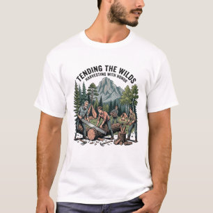 Tending The Wilds Nature Men T-Shirt