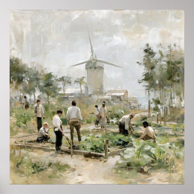 Tending Tomorrow: Working Together Poster (Front)