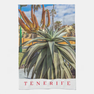 Tenerife Aloe Vera tea towel