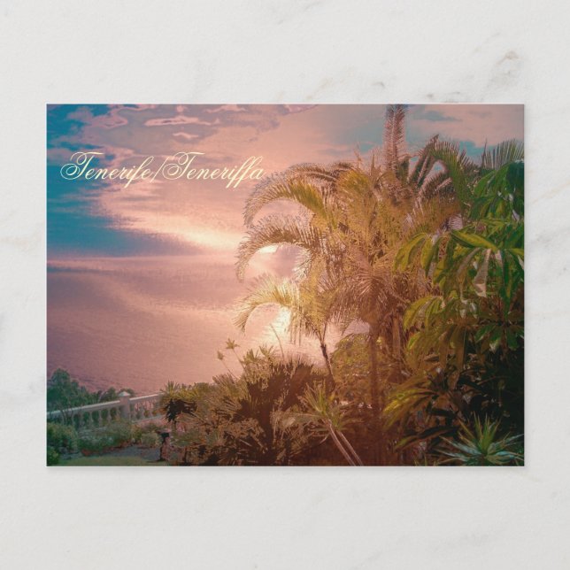Tenerife,awesome effect postcard (Front)