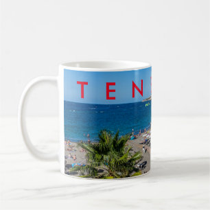 Tenerife beach view mug