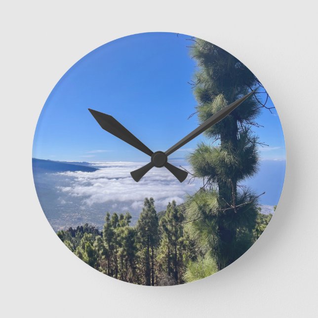Tenerife bliss.. round clock (Front)