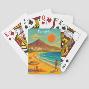 Tenerife Canary Island Playa de las Americas Playing Cards
