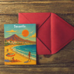 Tenerife Canary Island Playa de las Americas Postcard<br><div class="desc">Check out this beautiful beach view of the the famous Playa de las Americas on the canary island Tenerife with its unique scenery and coastline. Great travel souvenir and gift idea for someone visiting the canary islands nad spanish travel destination.</div>