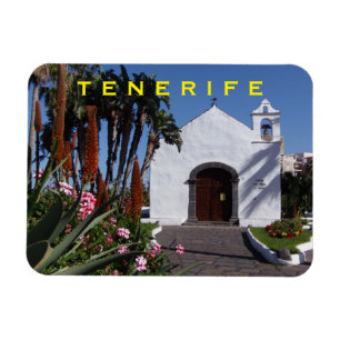 Tenerife church fridge magnet
