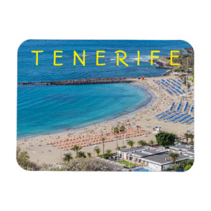 Tenerife Las Vistas view fridge magnet