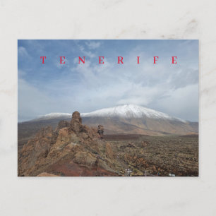 Tenerife Mount Teide view postcard