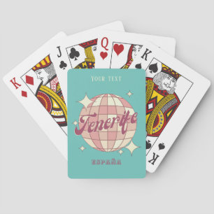Tenerife Spain travel family beach game  Playing Cards