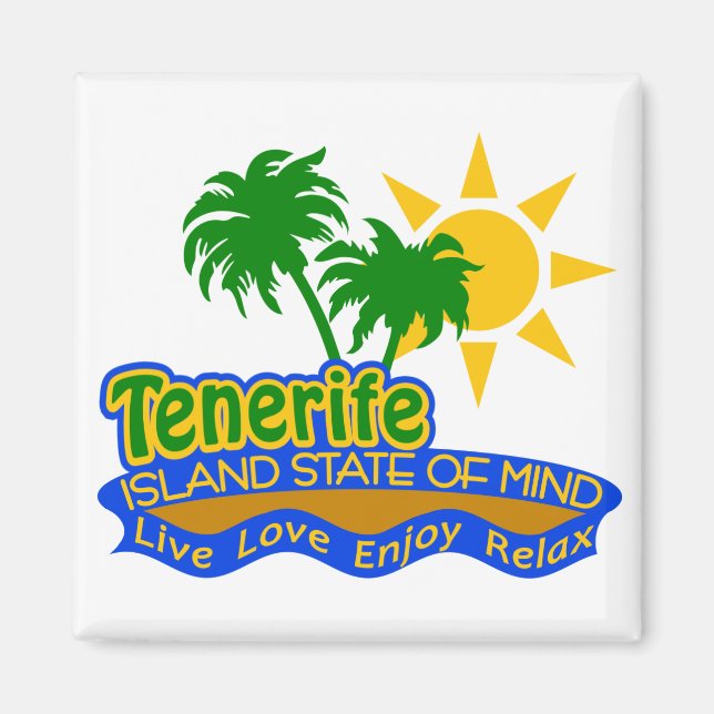 Tenerife State of Mind magnet (Front)