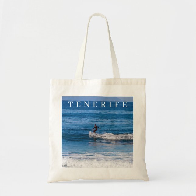 Tenerife surfer tote bag (Front)