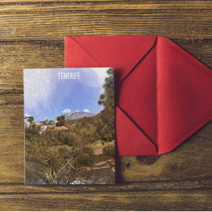 Tenerife Teide Mountain Canary Islands Postcard