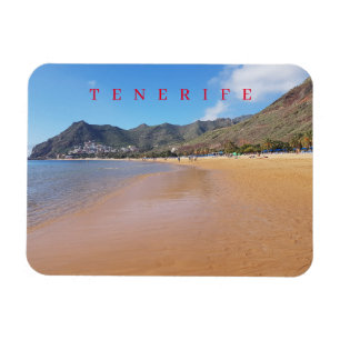 Tenerife Teresitas Beach  view fridge magnet