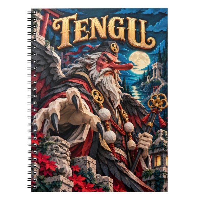 Tengu, Paper Cut Monster Notebook (Front)