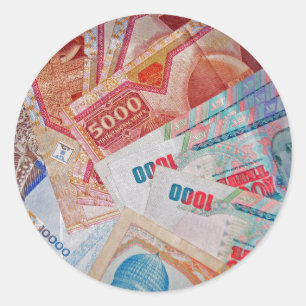 Tengy Classic Round Sticker