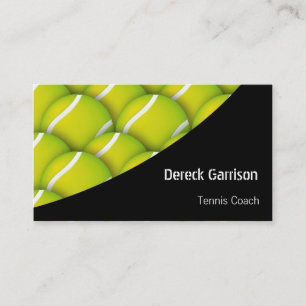 Tenis Coach Sport Business Card