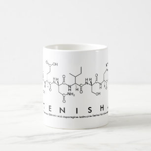 Tenisha peptide name mug