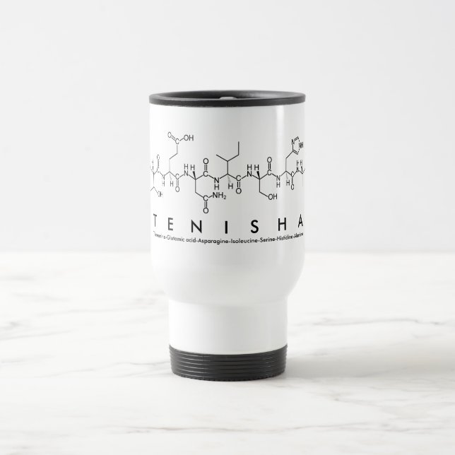 Tenisha peptide name mug (Center)