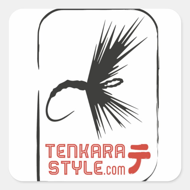 Tenkara Style sticker (Front)