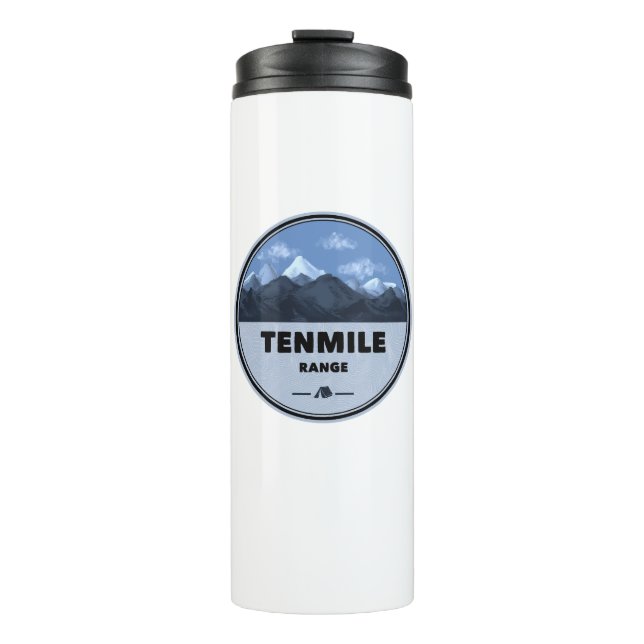 Tenmile Range Colorado Camping Thermal Tumbler (Front)