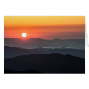 Tennant Mt, Graveyard Fields area, sunrise