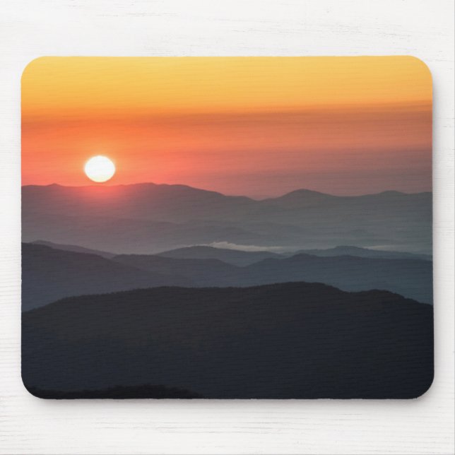 Tennant Mt, Graveyard Fields area, sunrise Mouse Mat (Front)
