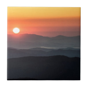 Tennant Mt, Graveyard Fields area, sunrise Tile