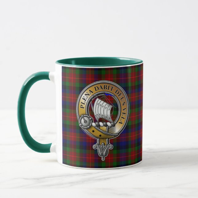 Tennant Tartan & Badge Mug (Left)