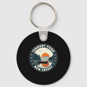 Tennent Nd New Jersey Sunset T Shirt  Key Ring