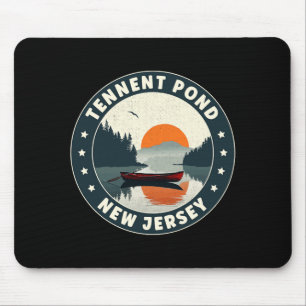 Tennent Nd New Jersey Sunset T Shirt Mouse Mat