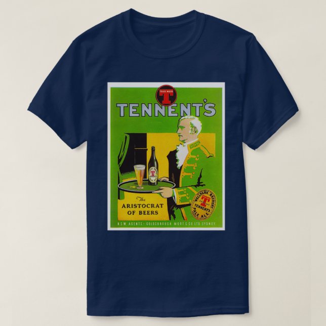 Tennents Retro advert T-Shirt (Design Front)