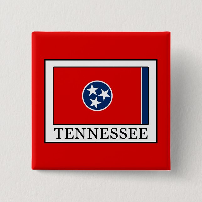 Tennessee 15 Cm Square Badge (Front)