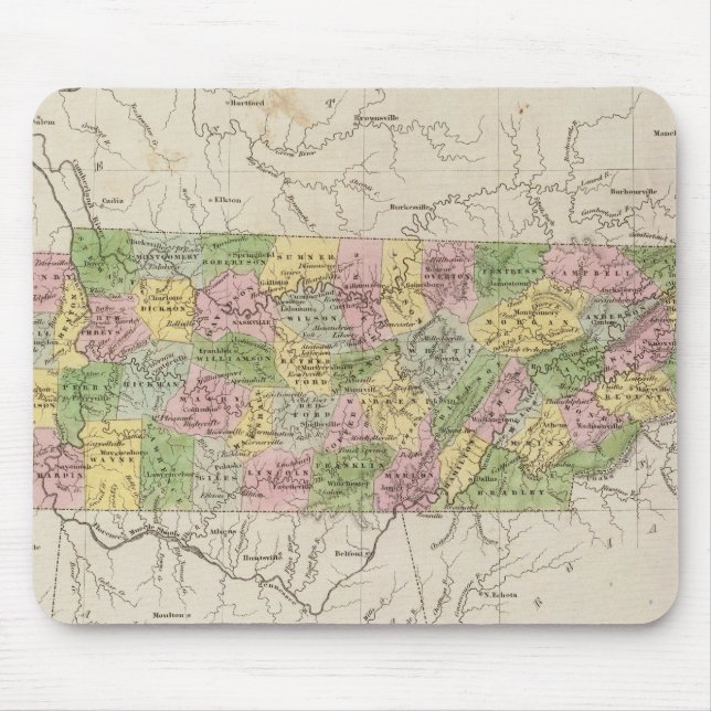 Tennessee 4 mouse mat (Front)