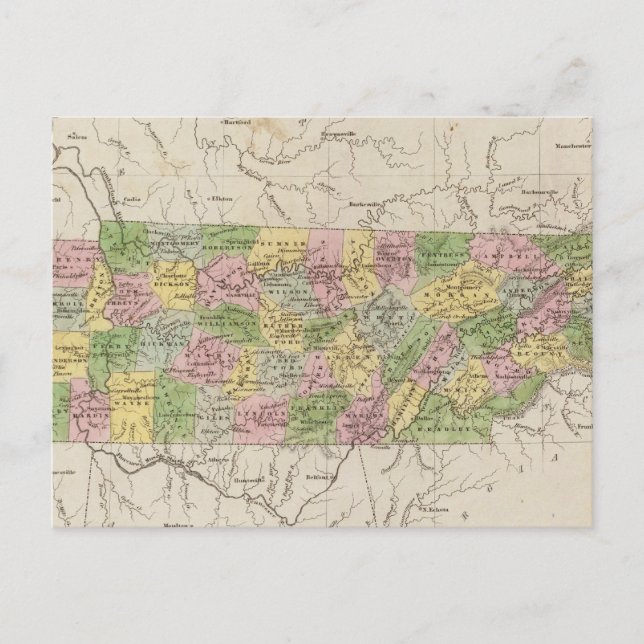 Tennessee 4 postcard (Front)