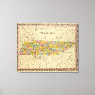 Tennessee 6 canvas print