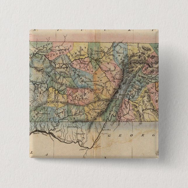 Tennessee 7 15 cm square badge (Front)