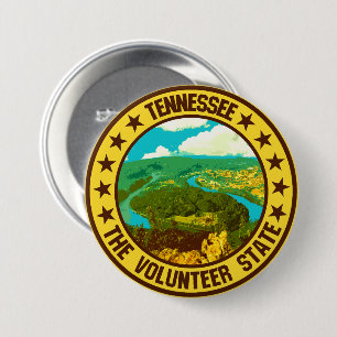 Tennessee                                          7.5 cm round badge
