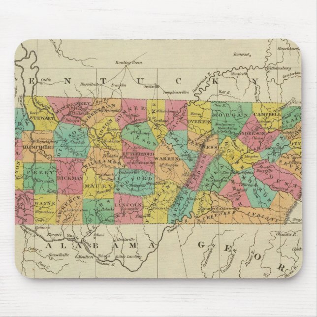 Tennessee 7 mouse mat (Front)