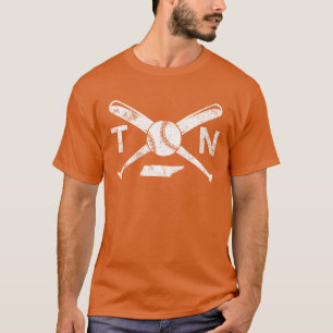 Tennessee Baseball Love TN Baseball Tennessee T-Shirt