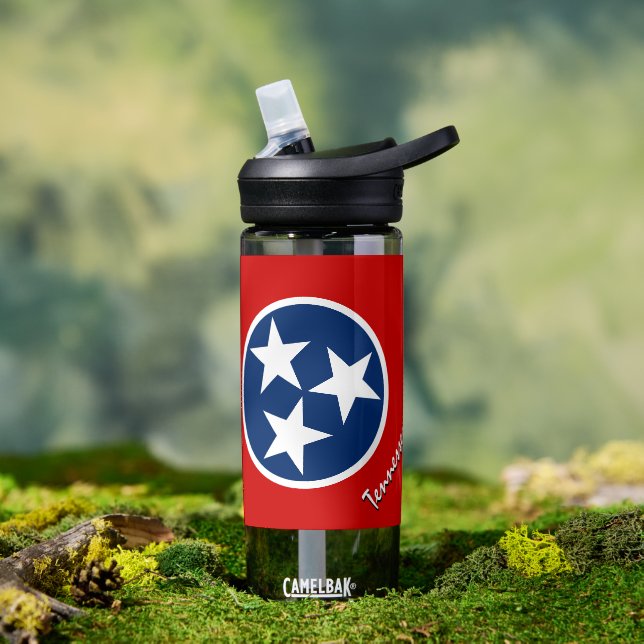 Tennessee bottle, patriotic Tennessee Flag Water Bottle (Outdoor)