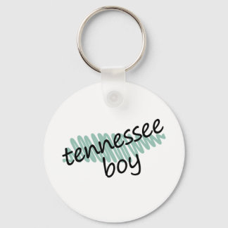 Tennessee Boy on Child's Tennessee Map Drawing Key Ring