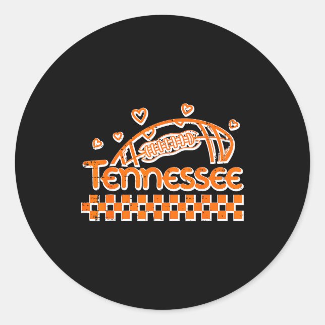 Tennessee Boys Girls Teen Kids Youth Men Women  Classic Round Sticker (Front)