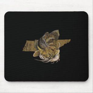 Tennessee Catfish Fishing Catfish Mouse Mat