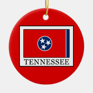 Tennessee Ceramic Tree Decoration
