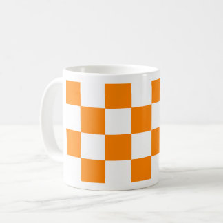 Tennessee chequerboard coffee mug