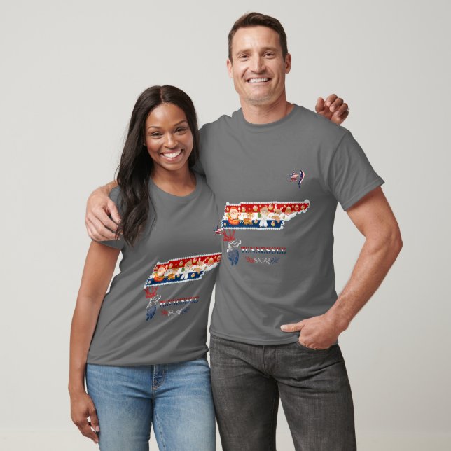 Tennessee Christmas T-Shirt (Unisex)