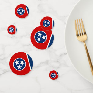 Tennessee Confetti, party, Tennessee Flag Confetti