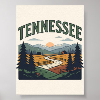 Tennessee Countryside Poster