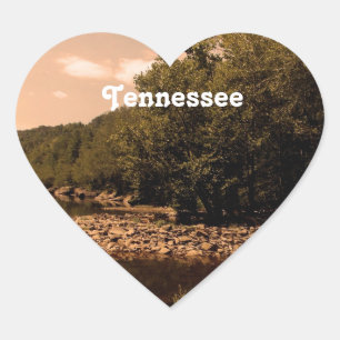 Tennessee Creek Heart Sticker